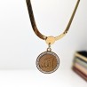 Zeba Allah(swt) Locket Set - Pendant with Chain (Round /  Oval)