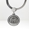 Zeba Allah(swt) Locket Set - Pendant with Chain (Round /  Oval)