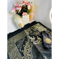 Prayer Set with Pouch- Musallah / Janamaz - Tasbih /Misbah