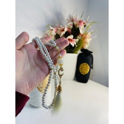 Prayer Set with Pouch- Musallah / Janamaz - Tasbih /Misbah