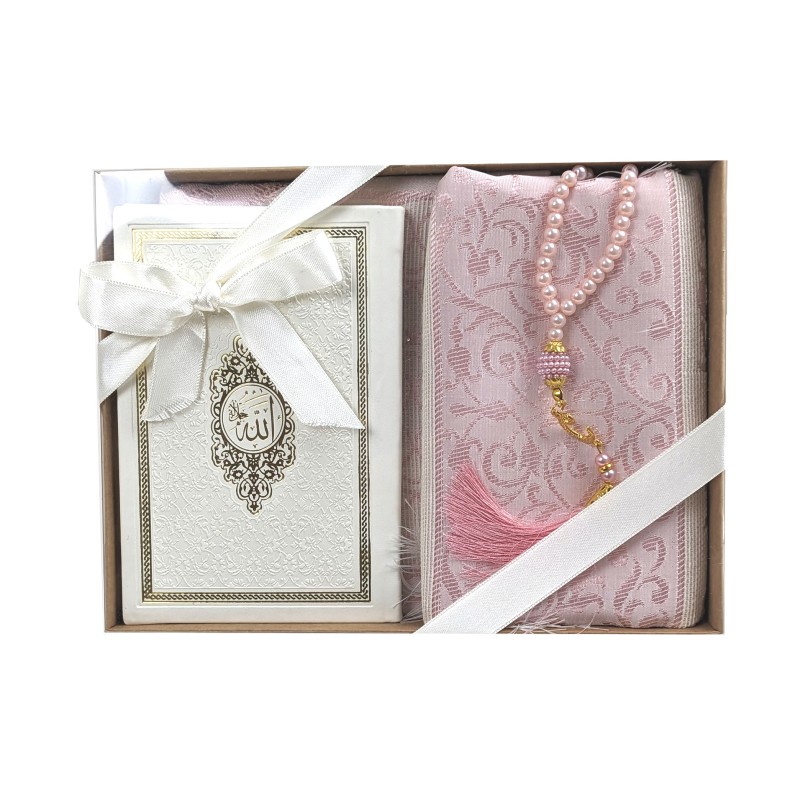 Sukoon Mini Prayer Set - Surah Book - Musallah - Tasbih