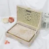 Velvet Quran Box with Reading Stand Gift - fatimasughra.com