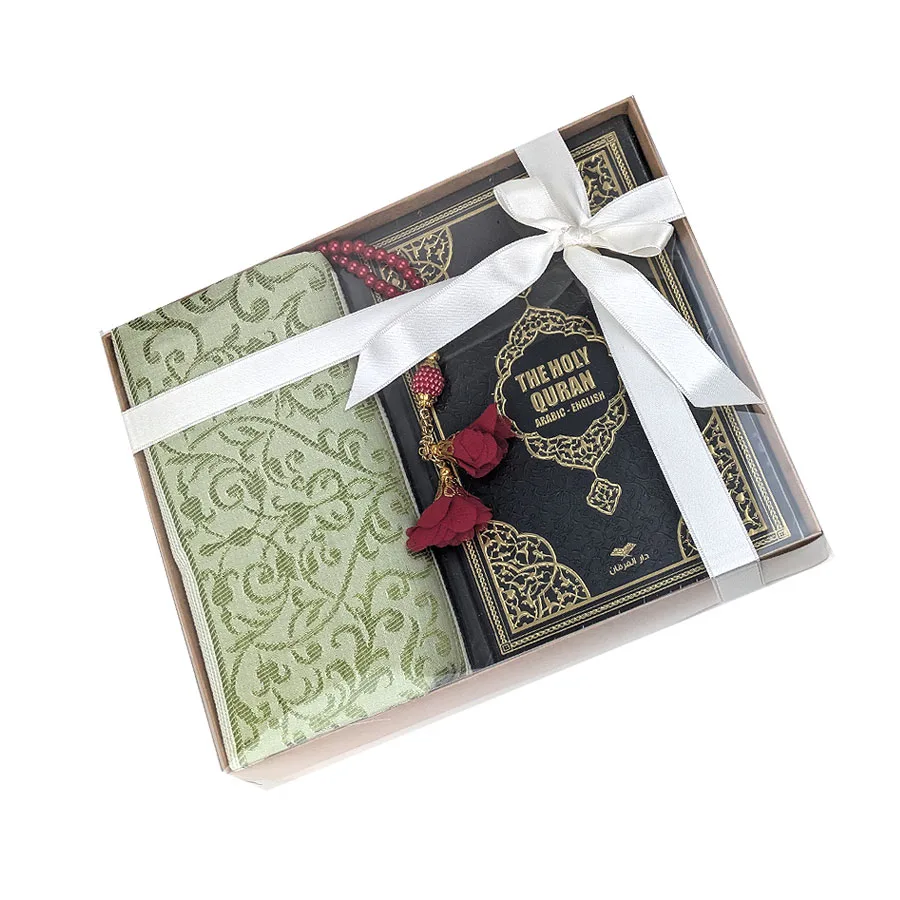 Quran Gift Set with Musallah and Tasbih (Sukoon) - Image 19