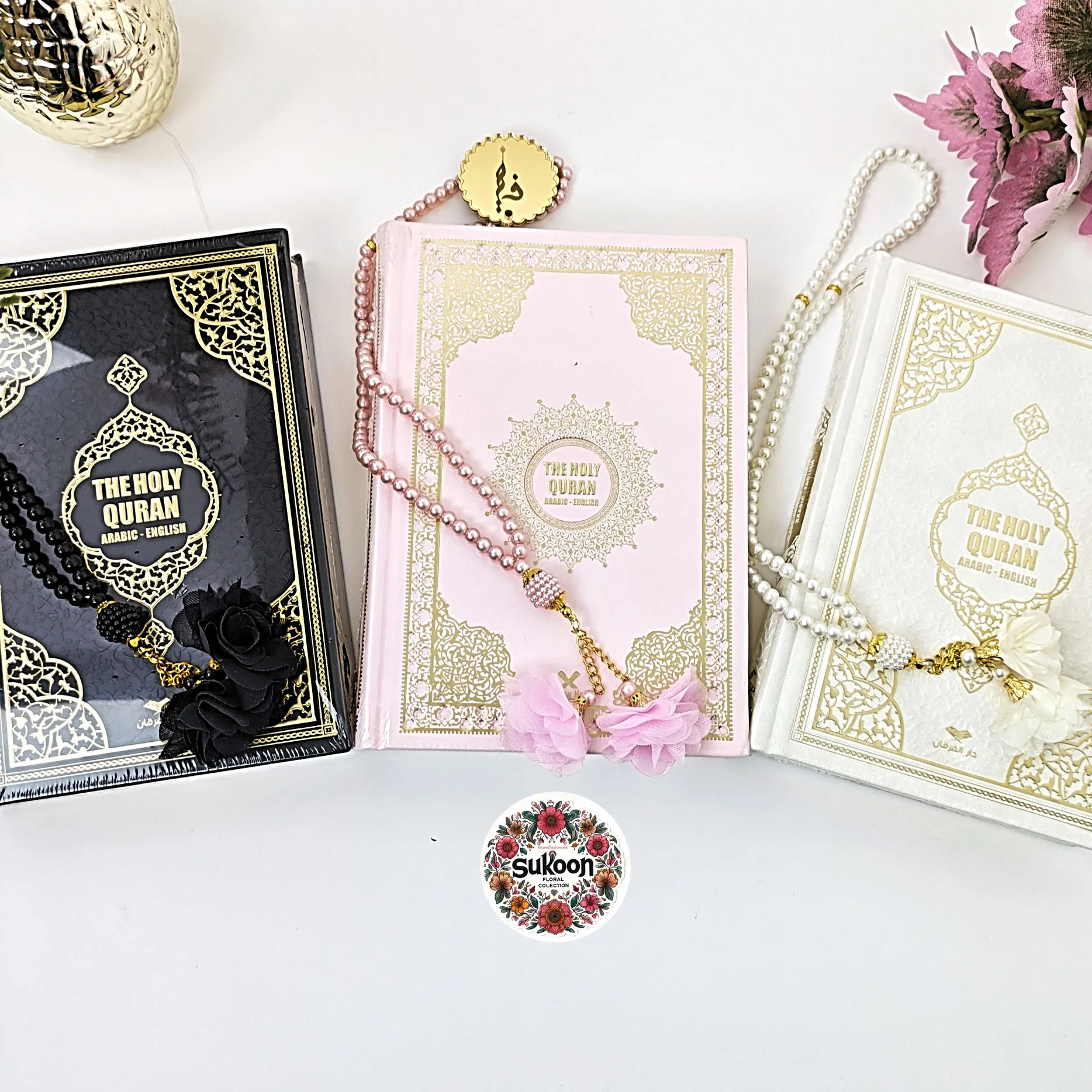 Quran Gift Set with Musallah and Tasbih (Sukoon) - Image 22