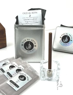 Oud Incense Sticks by Oud Al Xeyn - Bukhoor Sticks with 1 hour burn time - 25 Sticks - Starter Pack