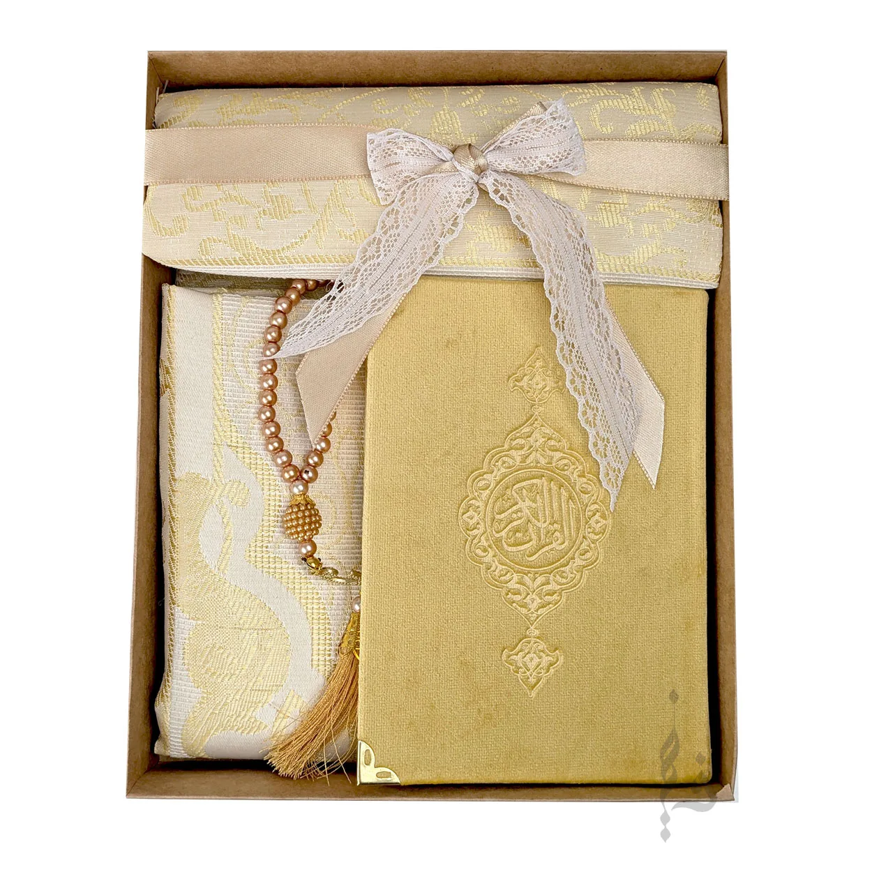 Quran Prayer Mat Tasbih Gift Set - Umrah Gift - Ramadan Gift - Image 7